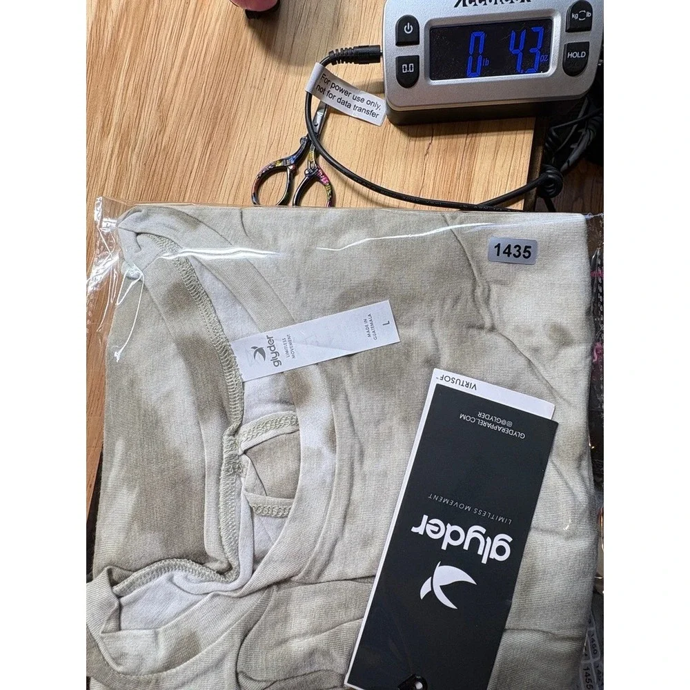 Glyder Electric‎ Tank Linen Lava Dye Open Back Knot Relaxed Fit Large - Picture 10 of 10